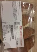 Mängden socker i croissant au jambon