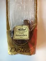 Mängden socker i Chocolat aux amandes