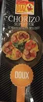 Mängden socker i Chorizo superieur doux