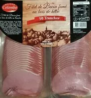 Mängden socker i Filet de bacon fumé au bois de hêtre