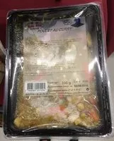 Mängden socker i Poulet au curry