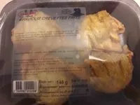 Mängden socker i 4 raviolis crevettes frits