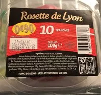 Mängden socker i Rosette de lyon