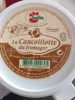 Mängden socker i Cancoillotte du Fromager au Cumin 200g