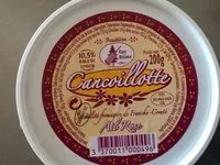 Mängden socker i Cancoillotte ail rose