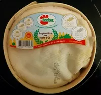 Mängden socker i Fromage Mont d'Or Badoz