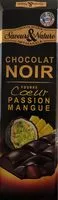 Mängden socker i Chocolat Noir 70% Fourre Coeur Passion Mangue