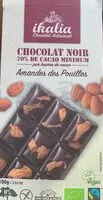 Mängden socker i Chocolat noir