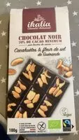 Mängden socker i Chocolat noir 70/100