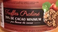 Mängden socker i Truffes Praliné