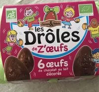 Mängden socker i BOITE a OEUFS 6X15G CHOC LAIT