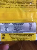 Mängden socker i Les Drôles de cacahuètes