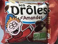 Mängden socker i Les drôles d'amandes