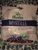 Mängden socker i Myrtille Chocolat Sucre Coco 100G