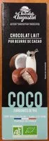 Mängden socker i Chocolat Lait Coco