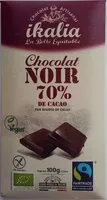 Mängden socker i Chocolat noir 70%