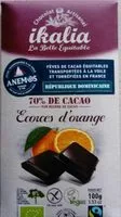 Mängden socker i Chocolat écorces d'orange