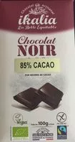 Mängden socker i Tablette Chocolat Noir 85%