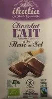 Mängden socker i TABLETTE CHOCOLAT AULAIT ET FLEUR DE SEL