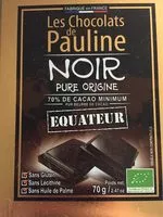 Mängden socker i Chocolat noir pur origine - Equateur