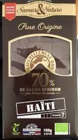 Mängden socker i Chocolat 70% Cacao Haiti