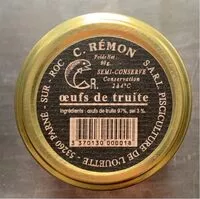 Mängden socker i Oeufs De Truites Arc-en-ciel Perle Du Perigord