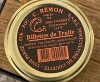 Mängden socker i Rillettes de saumon