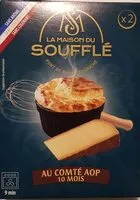 Mängden socker i Soufflés au comté AOP 10 mois