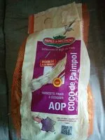 Mängden socker i Coco de Paimpol AOP