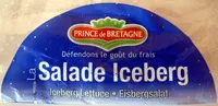 Mängden socker i Salade Iceberg Prince de Bretagne Cat. 1