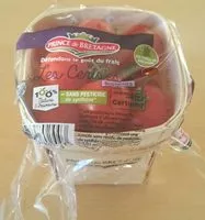 Mängden socker i Tomates cerises "Les cerises"
