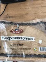 Mängden socker i 6 Crêpes Bretonnes de Blé Noir