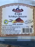 Mängden socker i 4 Mini Kouign Amann