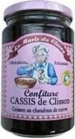 Mängden socker i Confiture de cassis Marie du Cléray