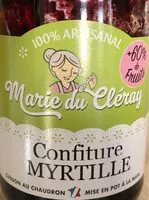 Mängden socker i Confiture Myrtille