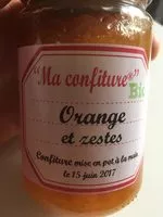 Mängden socker i Confiture D'orange et Zestes