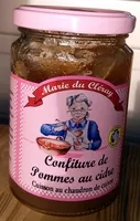 Mängden socker i Confiture de pommes au cidre