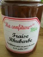 Mängden socker i Ma confiture fraise rhubarbe