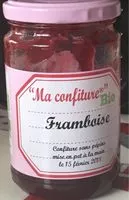 Mängden socker i Confiture de framboise