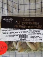Mängden socker i Cuisses de grenouilles au beurre persillé