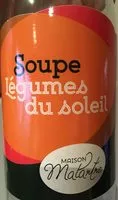 Mängden socker i Soupe Légumes du Soleil