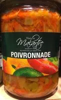 Mängden socker i Poivronnade