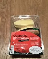 Mängden socker i Quenelles lyonnaises de Volaille