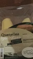 Mängden socker i Quenelles lyonnaises