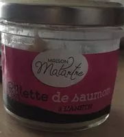Mängden socker i Rilette de saumon a l'aneth
