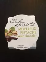 Mängden socker i Moelleux Pistache Coeur Chocolat