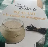 Mängden socker i Riz au lait à la vanille de Madagascar