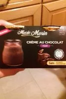 Mängden socker i Crème au chocolat noir