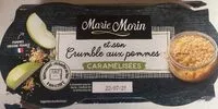 Mängden socker i Crumble aux pommes caramélisées