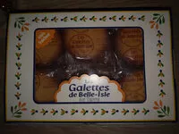 Mängden socker i Les Galettes de Belle-Isle en Terre